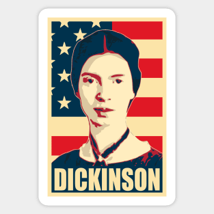 Emelie Dickinson America Sticker